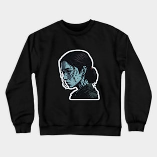 Depressed Ellie Williams! Crewneck Sweatshirt